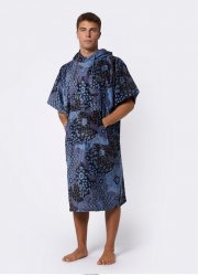 Пончо Mystic Poncho Velours AOP Blue/Black 35018.220274