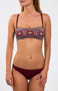 Купальники Купальник Mystic 2016 Chicama Bikini Burgundy.Цена, купить, продажа и описание на сайте wind.ua.