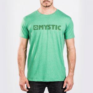 Футболки мужские Футболка Mystic 2018 Brand 2.0 Tee Green Melee.Цена, купить, продажа и описание на сайте wind.ua.