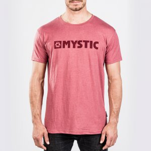 Футболки мужские Футболка Mystic 2018 Brand 2.0 Tee Red Dark Melee.Цена, купить, продажа и описание на сайте wind.ua.