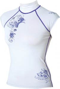Футболки из лайкры Mystic ( кайт , виндсерфинг) Maui Magic Luna Rash Vest EXTRA S/S  Purple XL.Цена, купить, продажа и описание на сайте wind.ua.