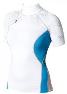 Футболки из лайкры Mystic ( кайт , виндсерфинг) Maui Magic Hana Rash Vest S/S  Blue XL.Цена, купить, продажа и описание на сайте wind.ua.
