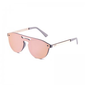 Поляризационные очки OceanGlasses Очки SANMARINO Frame: matte solid grey Lens: pastel pink flat.Цена, купить, продажа и описание на сайте wind.ua.