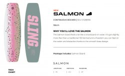 Доска для вейкбординга Slingshot 2021 Salmon 155 Распродажа!